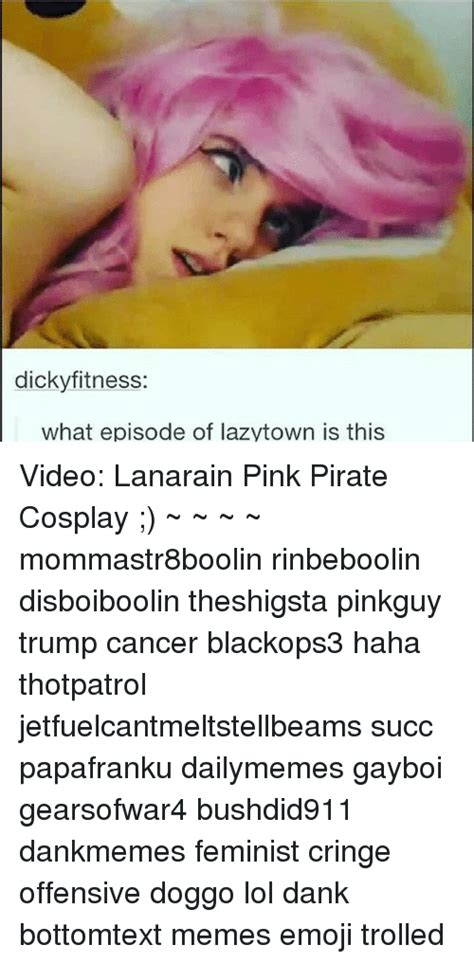 Lana Rain Pink Pirate Cosplay