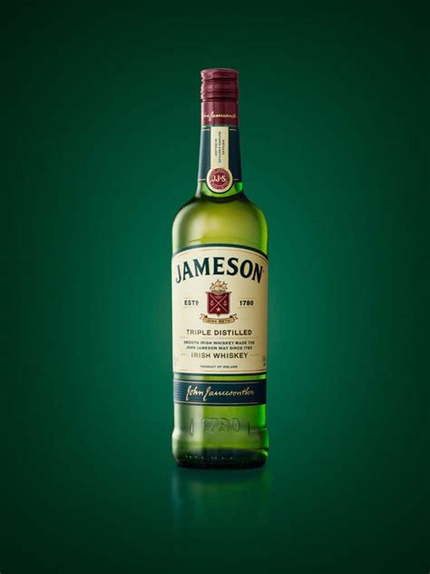 Evolution Of The Jameson Whiskey Bottle And Label