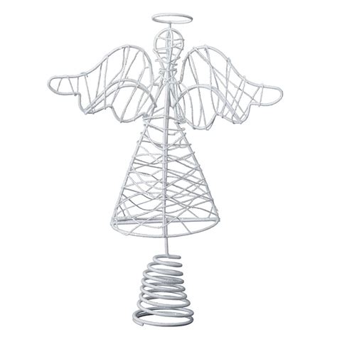 1 Pkwhite Angel Tree Topper Angel Tree Topper