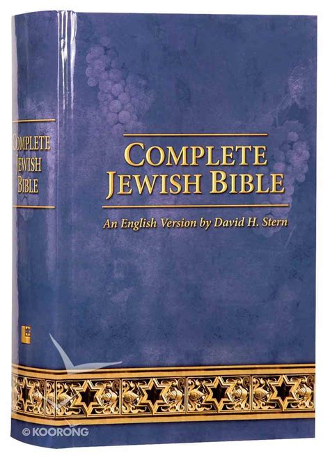 Complete Jewish Bible By David H Stern Koorong