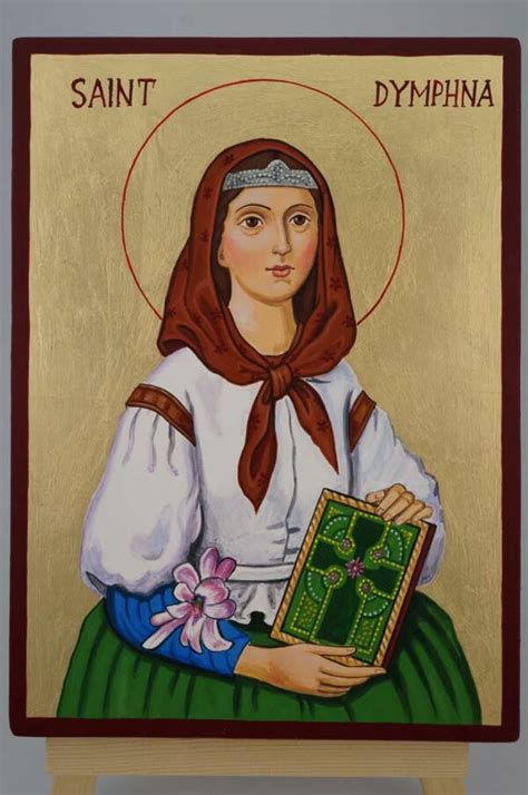 St Dymphna Daphne Orthodox Icon Blessedmart