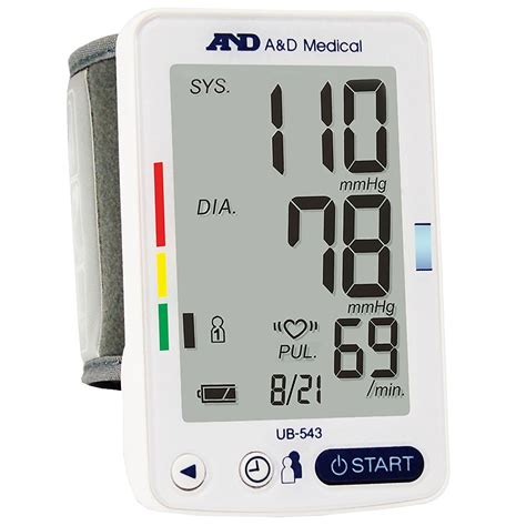 Aandd Premium Wrist Blood Pressure Monitor Walgreens