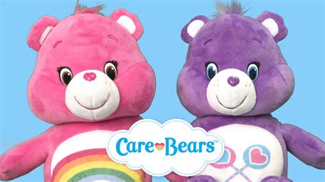 Care Bears Hug And Giggle Cheer And Share Bear From Just Play Youtube