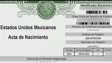 Ahora los mexicanos pueden solicitar su acta de nacimiento en línea Video Univision Los