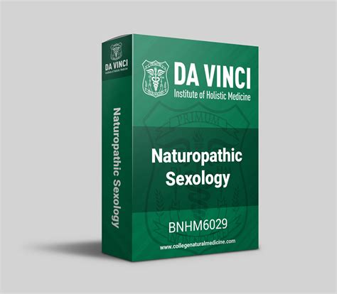 Naturopathic Sexology Online Course Da Vinci Institute Of Holistic Medicine