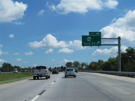 Pennsylvania Interstate 81 Northbound Cross Country Roads