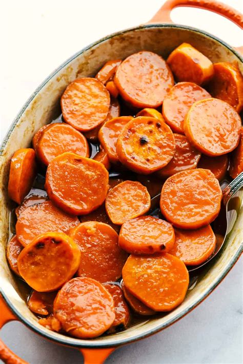 With winter, come sweet potatoes. 3 Ingredient Candied Sweet Potatoes | The Recipe Critic