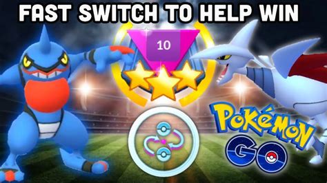 Fast Switch To Help Win In Rank 10 Go Battle League Pokemon Go Youtube