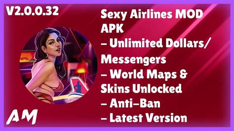 sexy airlines mod apk v2 0 0 32 unlimited dollars messengers and no ban latest version ~ andro