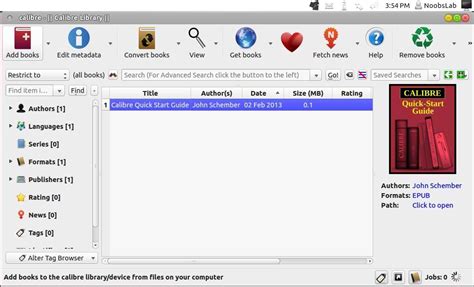 Install Calibre Library In Ubuntu 12101204linux Mint Noobslab