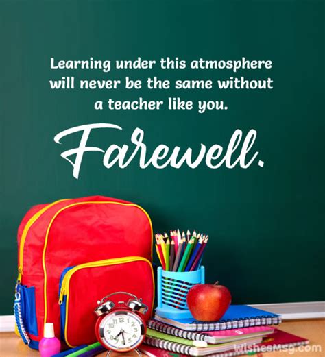 100 Farewell Quotes And Messages For Teacher Wishesmsg 2023