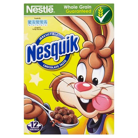 Nestle Nesquik Chocolate Cereal 375g Single Pack 375g X 1 Box