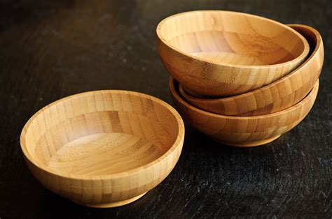 100% Organic Bamboo Bowls - DishesOnly