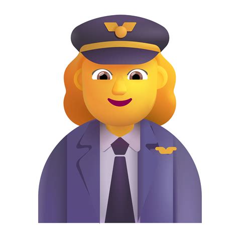 👩‍ ️ Woman Pilot Emoji Images Download Big Picture In Hd Animation