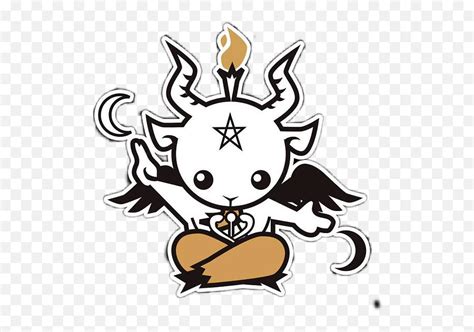 Satan Baphomet Chibi Lucifer 666 Baby Baphomet Emojibaphomet Emoji