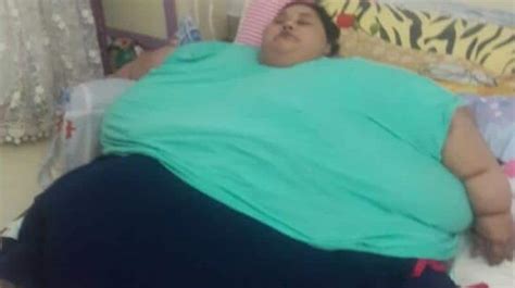 Worlds Heaviest Woman Weighing 500kg From Egypt Lands In Mumbai For Surgery Business Gallery