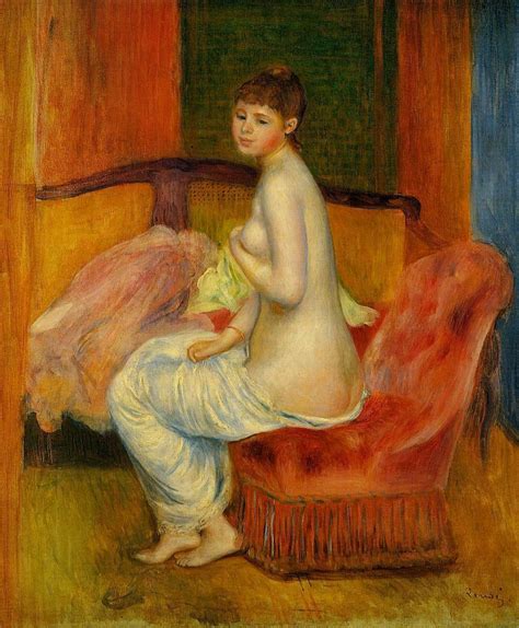 Seated Nude Pierre Auguste Renoir Wikiart Org My Xxx Hot Girl