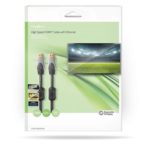 High Speed Hdmi™ Cable With Ethernet Hdmi™ Connector Hdmi