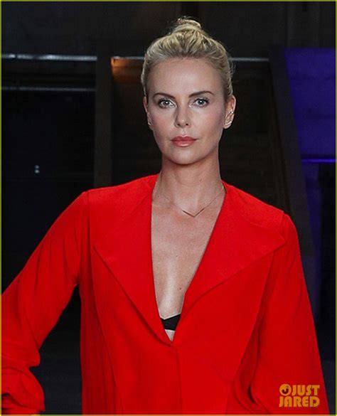 Charlize Theron Is Red Hot For Atomic Blonde Press In Berlin Photo