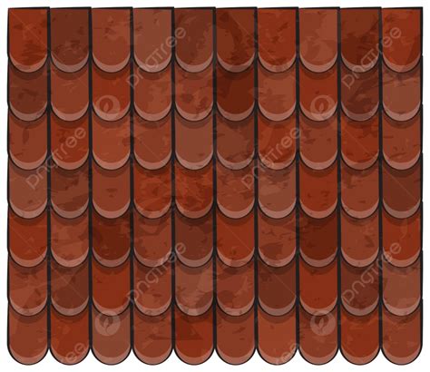 Exquisite Illustration Of Roof Tiles Texture For Banner And Wallpaper