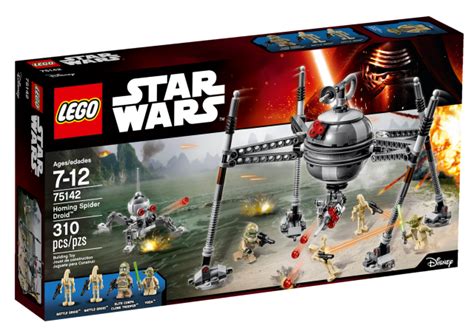 Lego Star Wars 2016 Homing Spider Droid 76142 Photos Preview Bricks