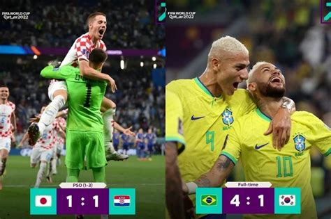 2022 fifa world cup knockout stage summary of the 2 matches that were played yesterday