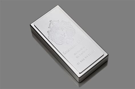Buy The Scottsdale Mint 100 Oz Silver Stacker Bar Monument Metals