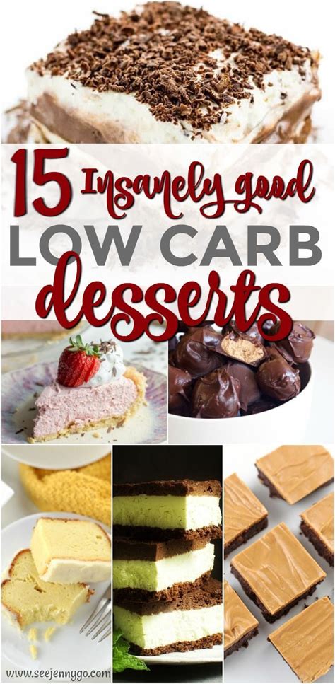 15 Delicious Low Carb Desserts Low Carb Desserts Low Carb Recipes