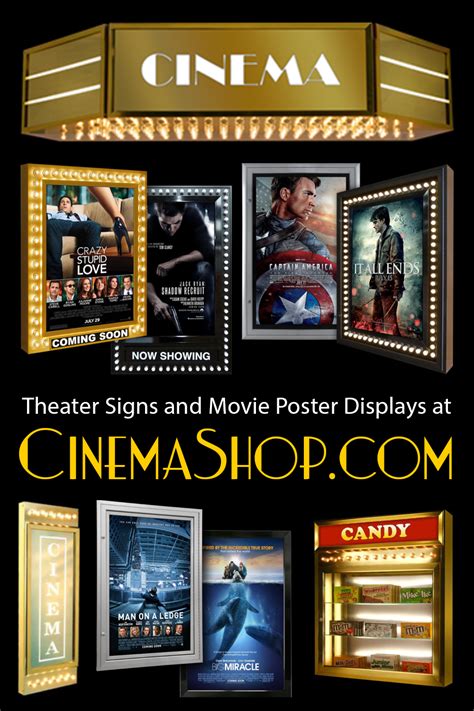 Theater Signs And Movie Poster Frames In 2020 Theatre Sign Movie