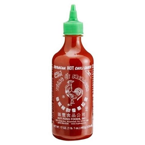 Huy Fong Sriracha Hot Chili Sauce 17 Oz Single Jar