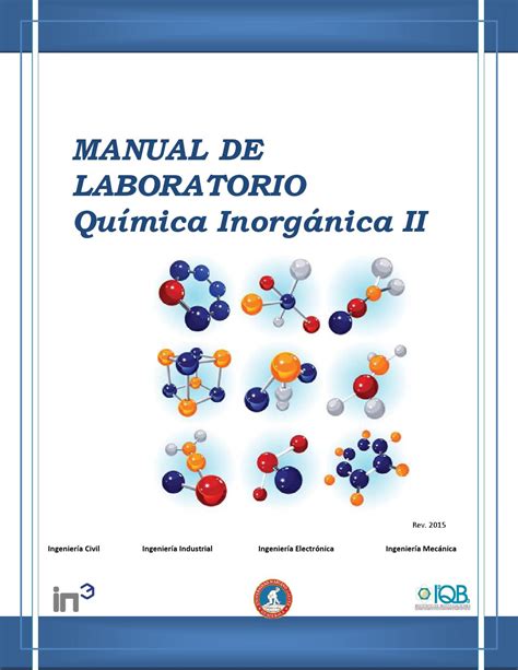 Manual De Quimica Inorganica Ii Otras Ingenierias By Kathy