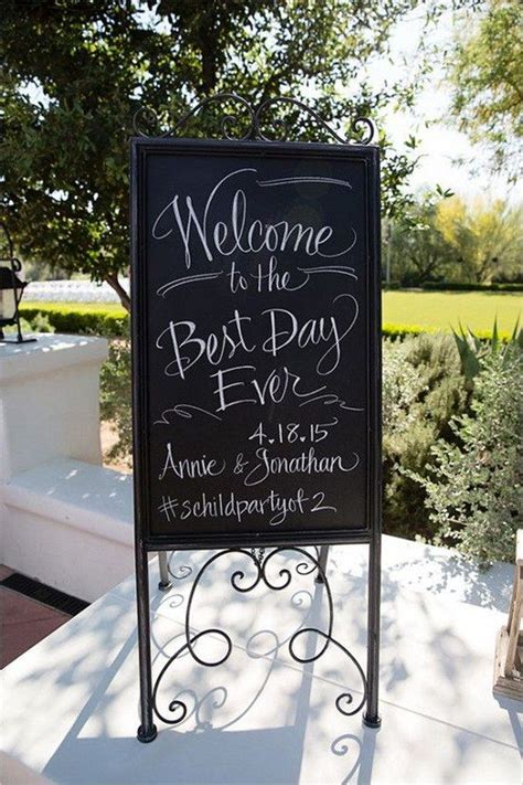 25 Awesome Wedding Welcome Signs To Rock