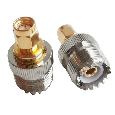 X Sma Male To Uhf Female So So Jumper Plug Rf Adapter Connect