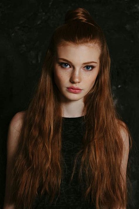 Daria Milky Redheads Beauty Beauty Face