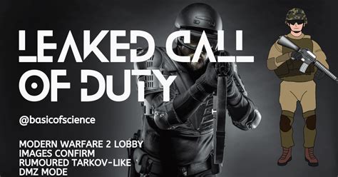 Leaks Call Of Duty Modern Warfare Lobby Images Confirm Rumoured Tarkov Like Dmz Mode