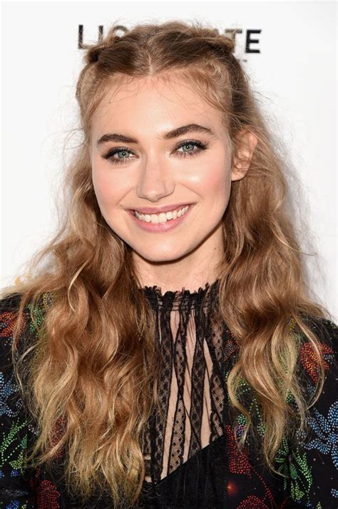 Imogen Poots She S Funny That Way La Premiere Red Carpet Fashion Awards Hair Inspiration