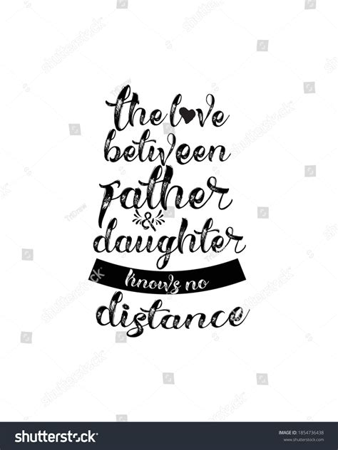 Love Between Father Daughter Knows No Stock Vector Royalty Free 1854736438 Shutterstock