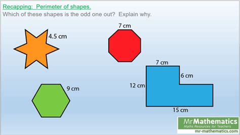 Area Of Rectangles For A Mixed Ability Maths Class Mr