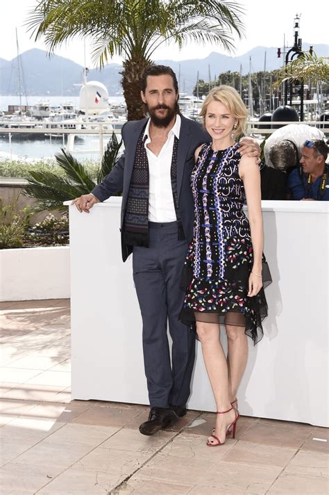 Matthew Mcconaughey And Naomi Watts Best Dresses At Cannes Film