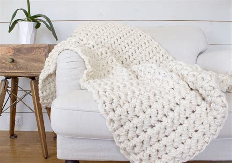How To Hand Crochet A Blanket In 1 Hour New Häkeln