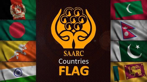 Saarc Countries Flag Royalty Free Youtube