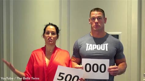 John Cena And Nikki Bella Get Naked In Throwback Clip As Wwe Couple