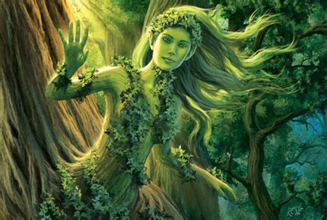 Dryads Mythical Tree Nymphs