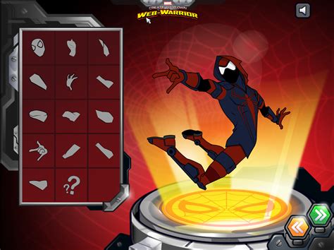 🕹️ Play Spider-Man Create Your Own Web-Warrior Game: Free Online