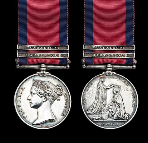 Military General Service Medal 1793 1814 Two Clasps Medals Badges