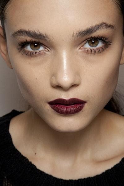 Spring Makeup Inspiration Nude Eyes Bold Lips Musely