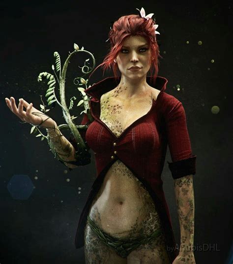 Poison Ivy From Arkham Knight Poison Ivy Dc Comics Poison Ivy