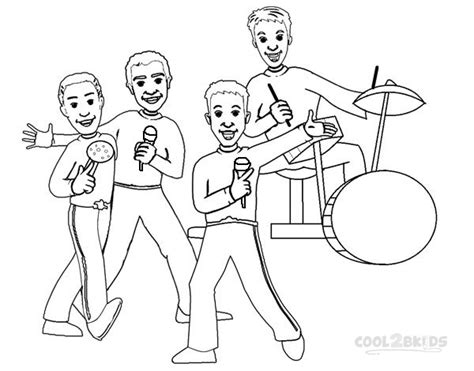 Printable Wiggles Coloring Pages For Kids