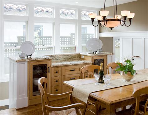 Theatrical lights illuminate each table, large windows allow. Custom Craftsman - Traditional - Dining Room - San Diego ...