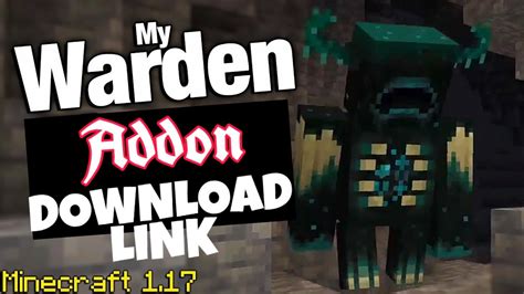 Warden Concept Add On Download Minecraft Cave And Cliff Update Mcpe